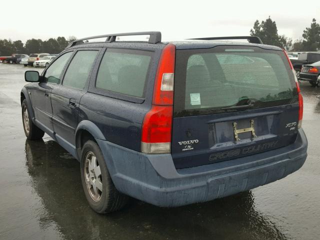 YV1SZ59H631099775 - 2003 VOLVO XC70 BLUE photo 3