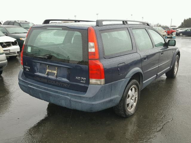 YV1SZ59H631099775 - 2003 VOLVO XC70 BLUE photo 4