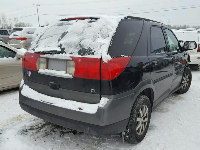 3G5DA03E13S596553 - 2003 BUICK RENDEZVOUS BLACK photo 4