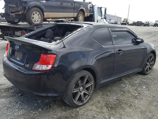 JTKJF5C79D3065516 - 2013 TOYOTA SCION TC 黑色 照片 4