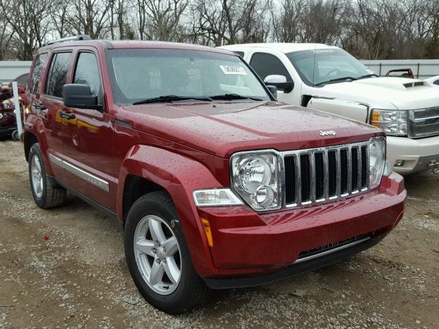 1C4PJMCK9CW134376 - 2012 JEEP LIBERTY LI RED photo 1