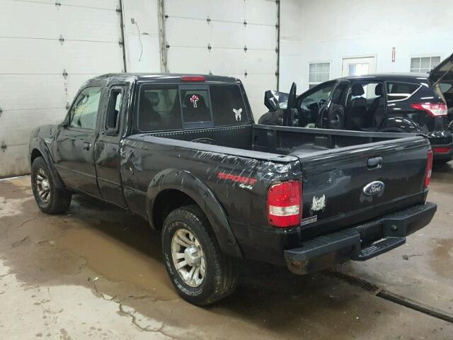 1FTZR45E48PA39508 - 2008 FORD RANGER SUP BLACK photo 3