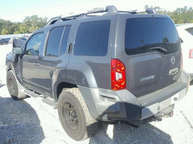 5N1AN08U09C514676 - 2009 NISSAN XTERRA OFF BLACK photo 3