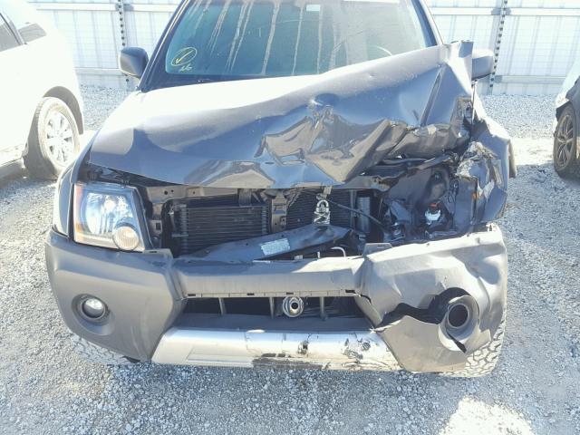 5N1AN08U09C514676 - 2009 NISSAN XTERRA OFF BLACK photo 7