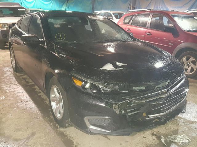 1G1ZB5ST9GF353830 - 2016 CHEVROLET MALIBU LS BLACK photo 1