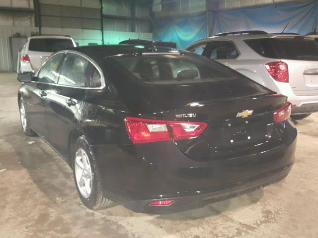 1G1ZB5ST9GF353830 - 2016 CHEVROLET MALIBU LS BLACK photo 3