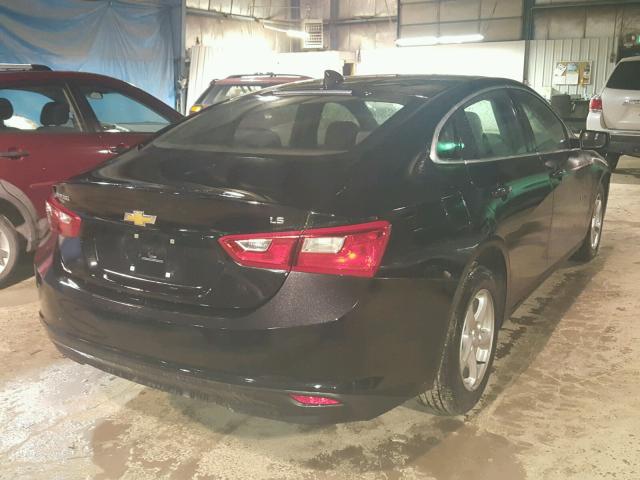 1G1ZB5ST9GF353830 - 2016 CHEVROLET MALIBU LS BLACK photo 4