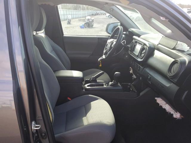 5TFSX5EN1HX050608 - 2017 TOYOTA TACOMA ACC GRAY photo 5