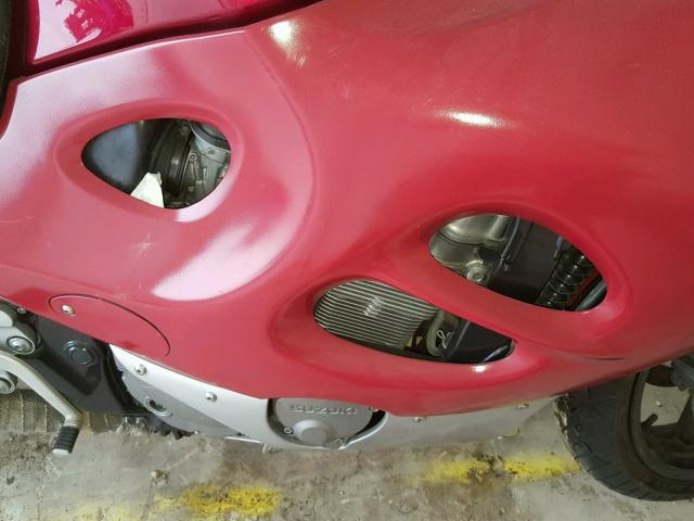 JS1GR7GA562101635 - 2006 SUZUKI GSX750 F RED photo 7