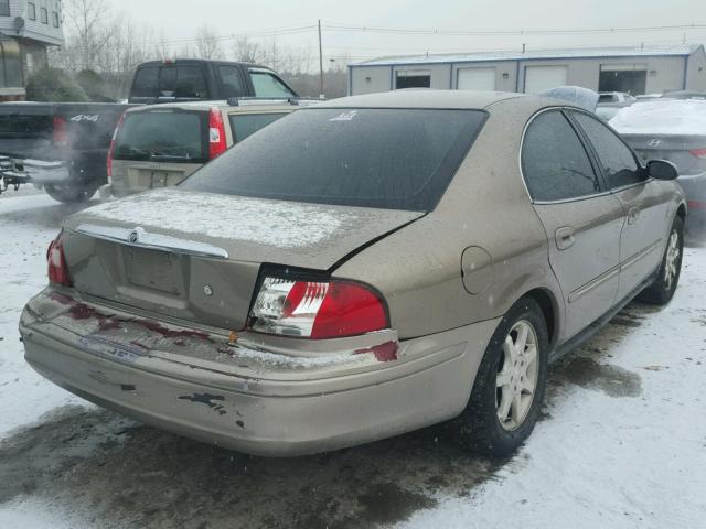 1MEFM55S32A619208 - 2002 MERCURY SABLE LS P BROWN photo 4