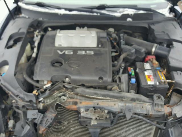 1N4BA41E38C809953 - 2008 NISSAN MAXIMA SE BLUE photo 7