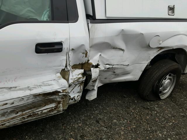 1FTMF1C85GKD33977 - 2016 FORD F150 WHITE photo 9