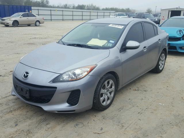 JM1BL1UF1C1523403 - 2012 MAZDA 3 I GRAY photo 2