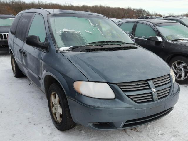 1D4GP24RX7B167837 - 2007 DODGE GRAND CARA GREEN photo 1