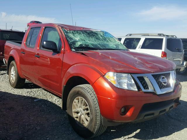 1N6AD0EV1HN775495 - 2017 NISSAN FRONTIER S RED photo 1