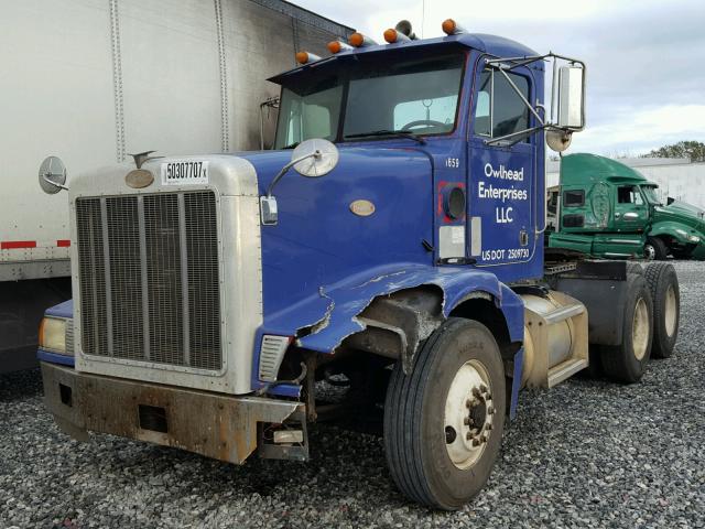 1XPCDR9X0ND321542 - 1992 PETERBILT 377 BLUE photo 2