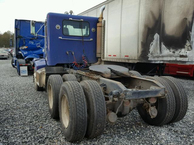 1XPCDR9X0ND321542 - 1992 PETERBILT 377 BLUE photo 3