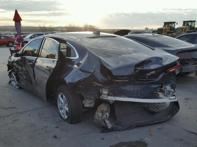 1G1ZB5ST4GF310139 - 2016 CHEVROLET MALIBU LS ლურჯი ფოტო 3