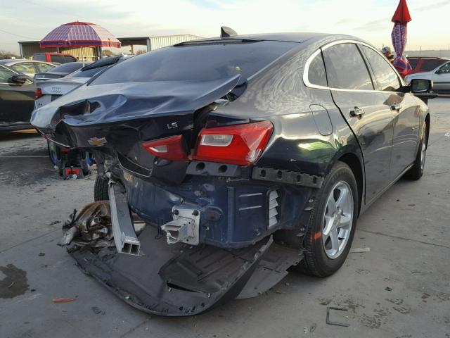 1G1ZB5ST4GF310139 - 2016 CHEVROLET MALIBU LS ლურჯი ფოტო 4