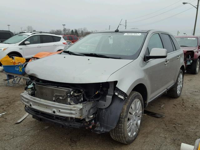 2FMDK39C98BA99465 - 2008 FORD EDGE LIMIT GRAY photo 2