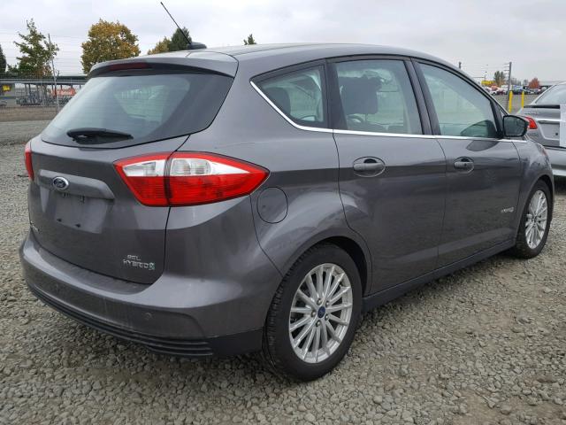 1FADP5BU9DL541178 - 2013 FORD C-MAX SEL GRAY photo 4