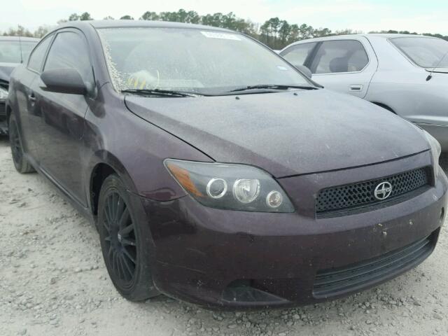 JTKDE167780238137 - 2008 TOYOTA SCION TC PURPLE photo 1