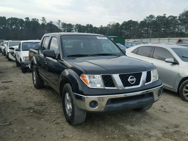 1N6AD07U98C405718 - 2008 NISSAN FRONTIER C BLUE photo 1