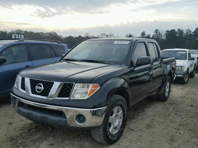 1N6AD07U98C405718 - 2008 NISSAN FRONTIER C BLUE photo 2