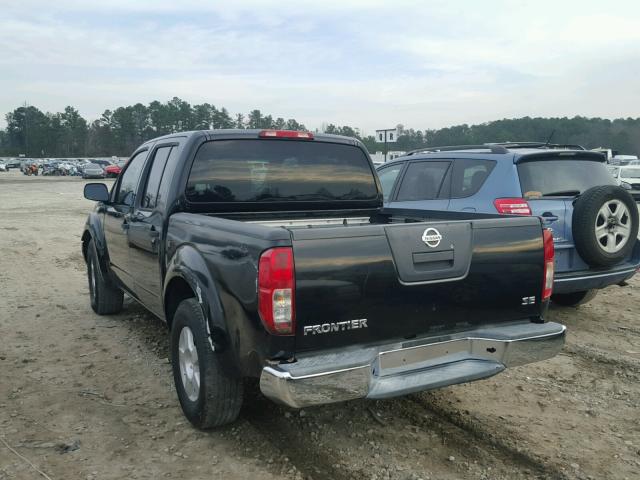 1N6AD07U98C405718 - 2008 NISSAN FRONTIER C BLUE photo 3