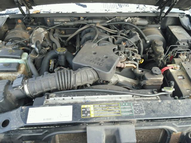 1FMZU70E83UA12762 - 2003 FORD EXPLORER S BLACK photo 7