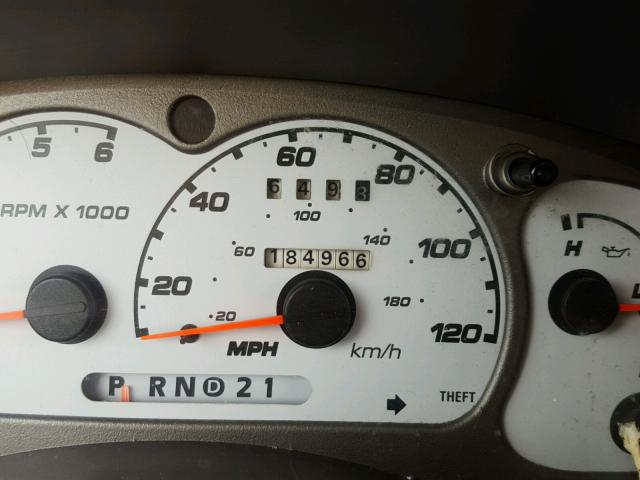 1FMZU70E83UA12762 - 2003 FORD EXPLORER S BLACK photo 8