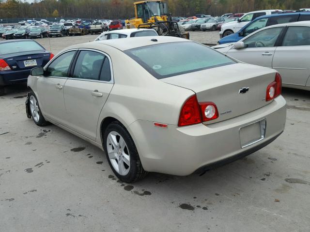 1G1ZG57B19F204316 - 2009 CHEVROLET MALIBU LS ბეჟი ფოტო 3