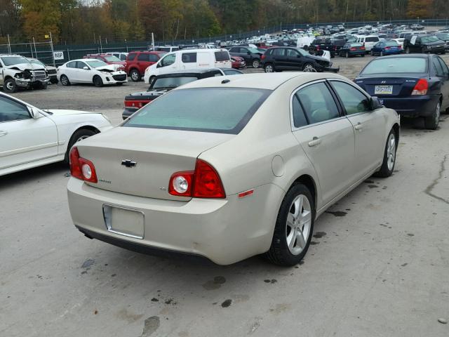 1G1ZG57B19F204316 - 2009 CHEVROLET MALIBU LS ბეჟი ფოტო 4