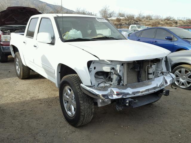 1GCHTDFE6C8169613 - 2012 CHEVROLET COLORADO L WHITE photo 1