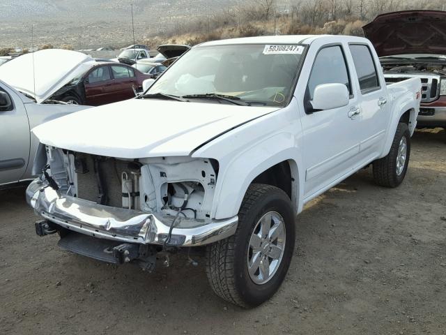 1GCHTDFE6C8169613 - 2012 CHEVROLET COLORADO L WHITE photo 2