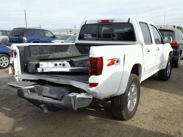 1GCHTDFE6C8169613 - 2012 CHEVROLET COLORADO L WHITE photo 4