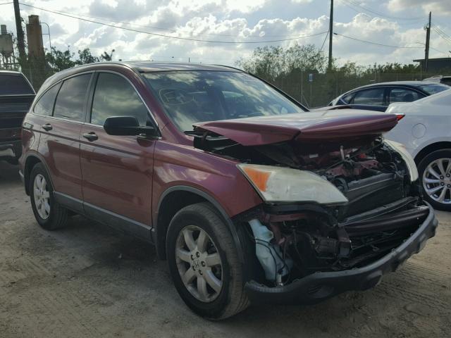 JHLRE38537C075717 - 2007 HONDA CR-V EX RED photo 1