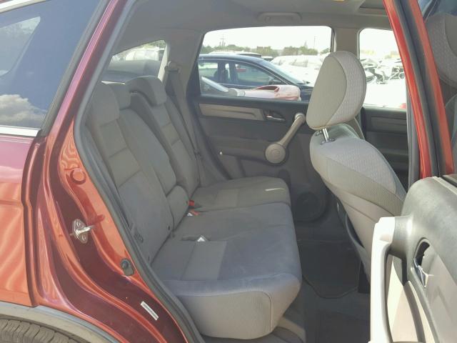 JHLRE38537C075717 - 2007 HONDA CR-V EX RED photo 6