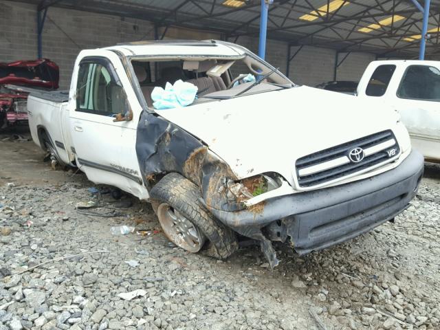 5TBRT34162S237250 - 2002 TOYOTA TUNDRA ACC WHITE photo 1