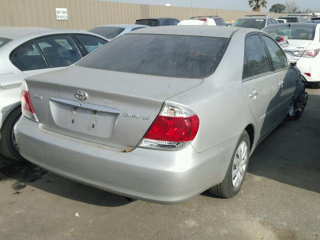 4T1BE32K56U715752 - 2006 TOYOTA CAMRY LE SILVER photo 4