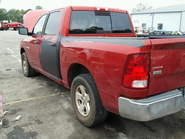 1D3HV13T19S708928 - 2009 DODGE RAM 1500 RED photo 9