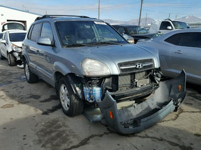 KM8JN72D57U586501 - 2007 HYUNDAI TUCSON SE BLUE photo 1