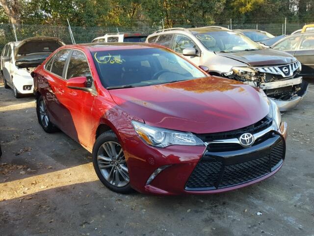 4T1BF1FK6HU676670 - 2017 TOYOTA CAMRY LE MAROON photo 1