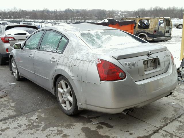 1N4BA41E05C819240 - 2005 NISSAN MAXIMA SE SILVER photo 3