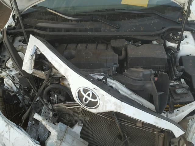 4T1BF3EK1BU774980 - 2011 TOYOTA CAMRY BASE WHITE photo 7