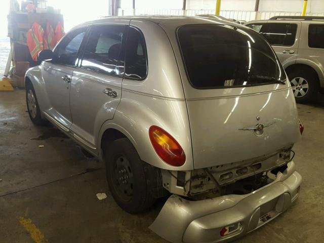 3C4FY58BX5T527172 - 2005 CHRYSLER PT CRUISER SILVER photo 3