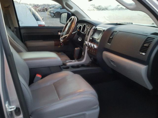 5TFHW5F1XDX286886 - 2013 TOYOTA TUNDRA CRE SILVER photo 5