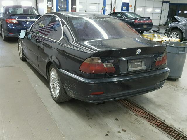 WBABM3345YJN80023 - 2000 BMW 323 CI BLACK photo 3