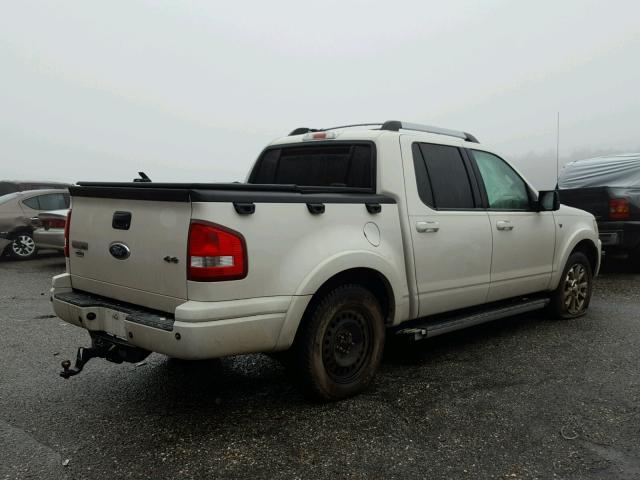 1FMEU53808UA56044 - 2008 FORD EXPLORER S WHITE photo 4