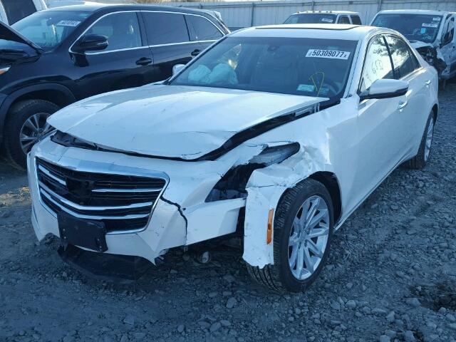 1G6AW5SX5G0132954 - 2016 CADILLAC CTS WHITE photo 2